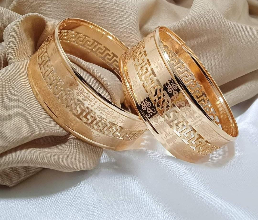 Gold Plated Bangles HUZ-004