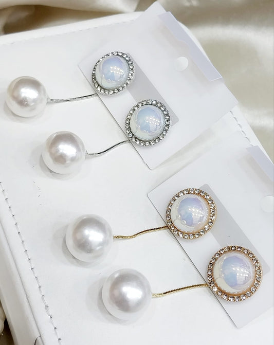 Pearls earrings LLD-001